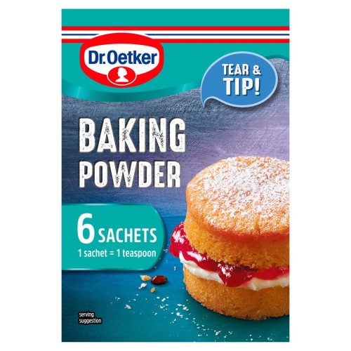 Przejdź do produktu Dr. Oetker Baking Powder Gluten Free 6 x 5g sachets