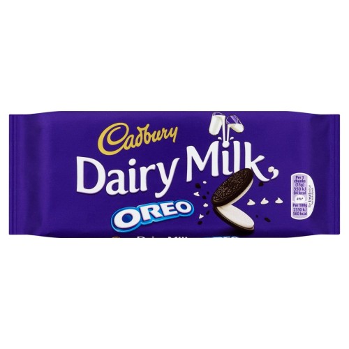 Przejdź do produktu Cadbury Dairy Milk Oreo Cookies Chocolate 120g