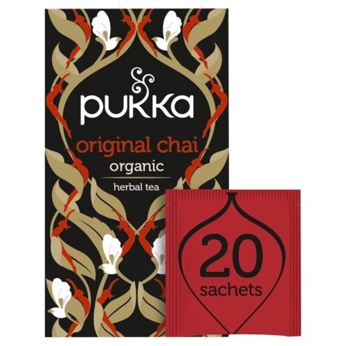 Przejdź do produktu Pukka Original Organic Chai Black Tea 20 per pack