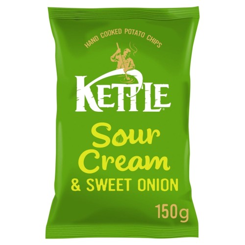 Przejdź do produktu Kettle Chips Sour Cream & Onion 130g