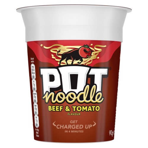 Przejdź do produktu Pot Noodle Beef & Tomato 90g