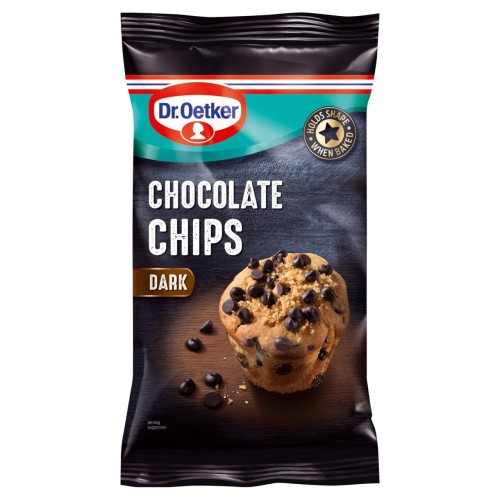 Przejdź do produktu Dr Oetker Plain Dark Chocolate Chips 100g