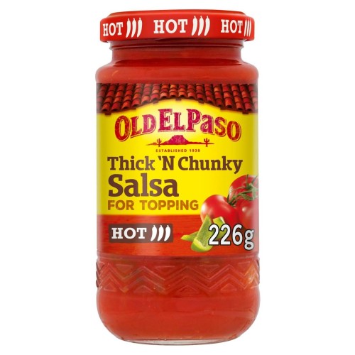 Przejdź do produktu Old El Paso Thick & Chunky Salsa Hot 226g