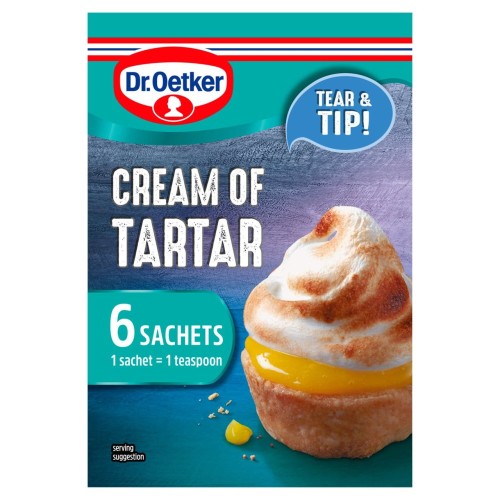 Przejdź do produktu Dr. Oetker Cream of Tartar 30g - 6 sachets x 5g