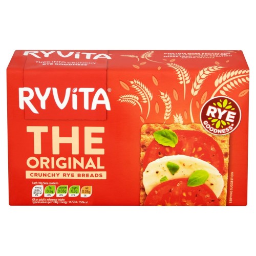Przejdź do produktu Ryvita Original Rye Crispbread 250g