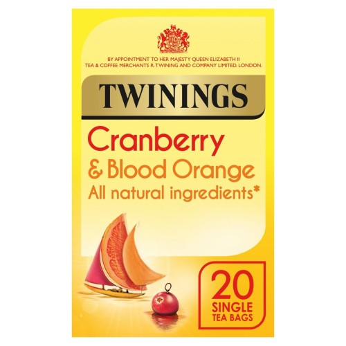 Przejdź do produktu Twinings Cranberry & Blood Orange 20 Tea Bags