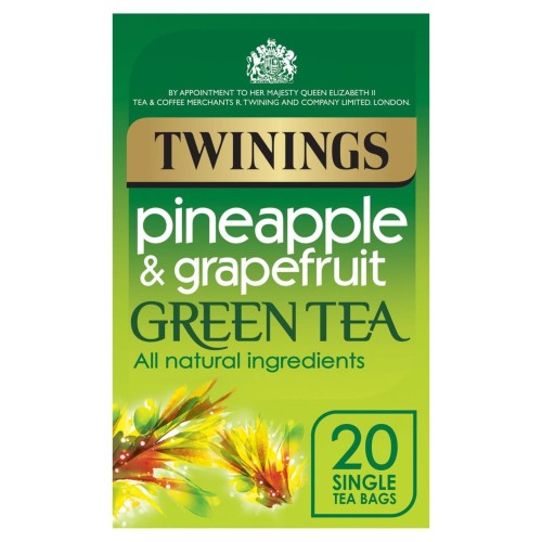 Przejdź do produktu Twinings Pineapple & Grapefruit Green Tea 20 per pack