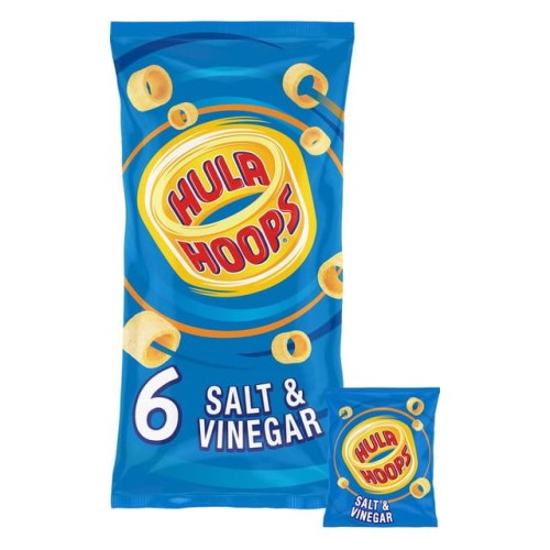 Przejdź do produktu Hula Hoops Salt & Vinegar Crisps 6 x 24g