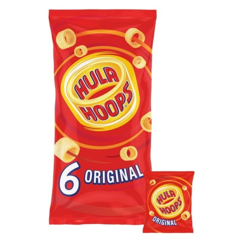 Przejdź do produktu Hula Hoops Original Crisps 6 x 24g