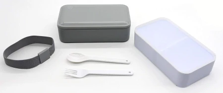 Leakproof Bento BPA-free Lunch Box 2 Tiers, Cutlery, 1.2L 4.jpg