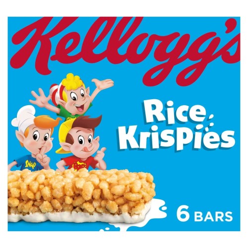Przejdź do produktu Kellogg's Rice Krispies Cereal Milk Bars 6 x 20g