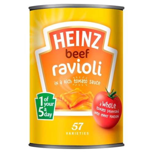 Przejdź do produktu Heinz Ravioli with Beef in Tomato Sauce 400g
