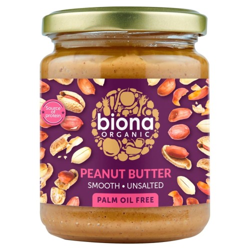 Przejdź do produktu Biona Organic Peanut Butter Smooth 250g