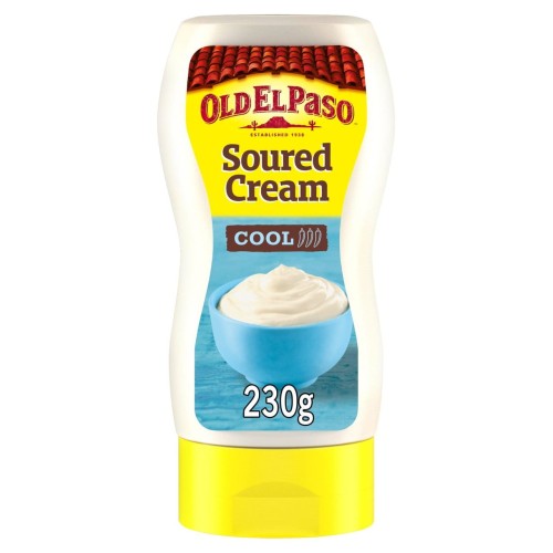 Przejdź do produktu Old El Paso Squeezy Soured Cream Topping 230g