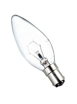 Przejdź do produktu Candle Shaped B15 Small Bayonet Cap Bulb 25W