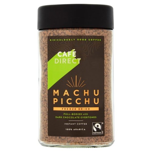 Przejdź do produktu Cafedirect Fairtrade Machu Picchu Peru Instant Coffee 100g