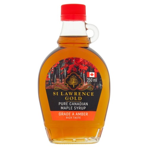 Przejdź do produktu St Lawrence Gold Pure Canadian Maple Syrup Grade A Amber 250ml