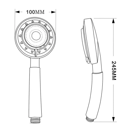 Shower Head Increase Pressure Silk Spray with 3 Functions  8.jpg