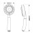 Shower Head Increase Pressure Silk Spray with 3 Functions  8.jpg