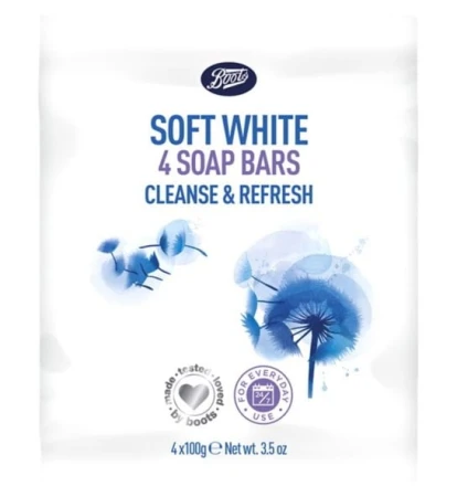 Boots Soft White Soap Bars 4 x 100g.jpg
