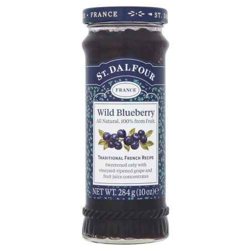 Przejdź do produktu St. Dalfour Wild Blueberry Spread 284g
