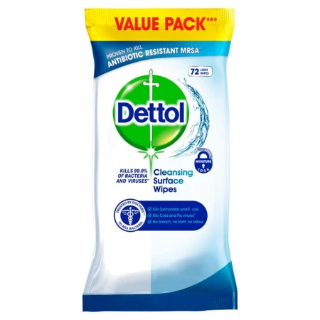 Dettol Antibacterial Surface Cleansing Wipes 70 per pack.jpg