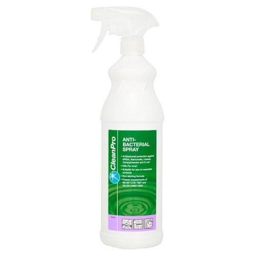 Przejdź do produktu Clean Pro AntiBacterial Professional Disinfectant Spray 1 Litre