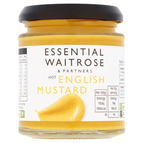 Przejdź do produktu Waitrose Essential Hot English Mustard 180g