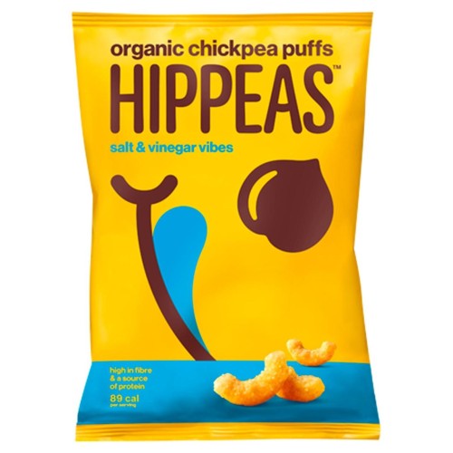 Przejdź do produktu Hippeas Organic Chickpea Puffs Salt & Vinegar Vibes 78g