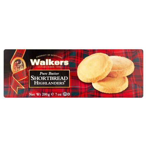 Przejdź do produktu Walker's Pure Butter Highlanders Shortbread 160g