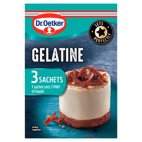 Przejdź do produktu Dr. Oetker Gelatine Sachets 3 x 12g