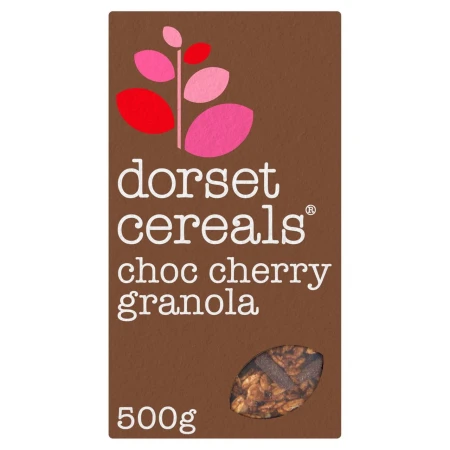 Dorset Cereals Chocolate & Cherry Granola 500g.jpg