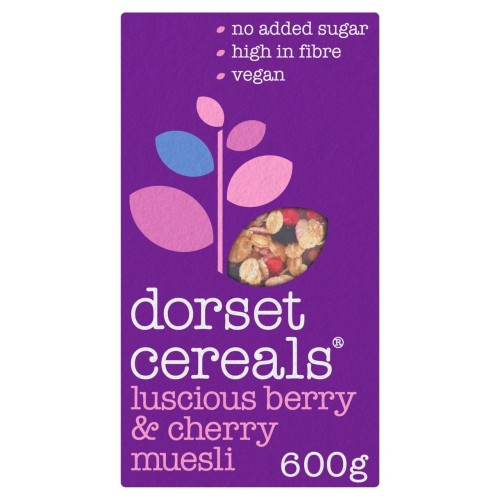 Przejdź do produktu Dorset Cereals Luscious Berries and Cherries Muesli 600g