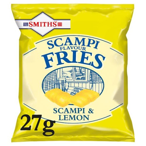Przejdź do produktu Smiths Scampi and lemon Fries Snacks 24 x 27g 