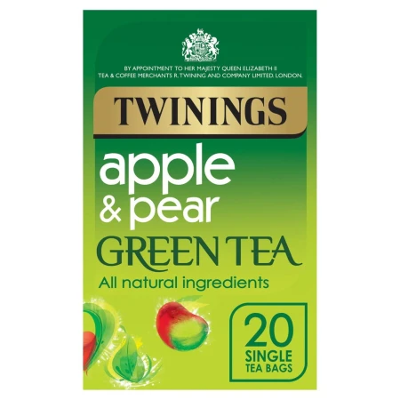 Twinings Apple &amp; Pear Green Tea, 20 Tea Bags 20 per pack.jpg