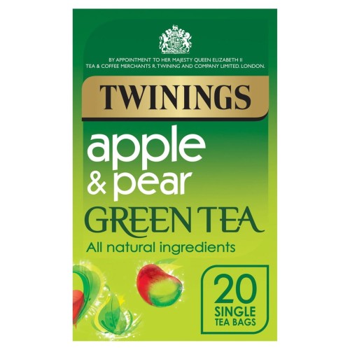 Przejdź do produktu Twinings Apple & Pear Green Tea, 20 Tea Bags per pack