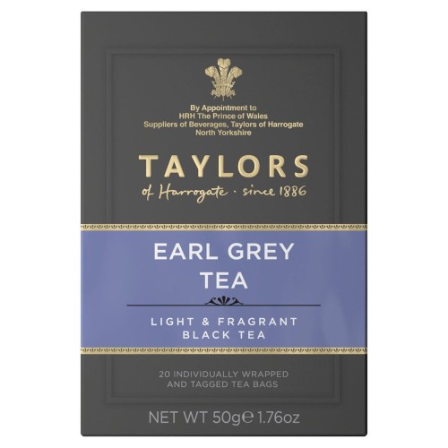 Przejdź do produktu Taylors Earl Grey Teabags 20 per pack
