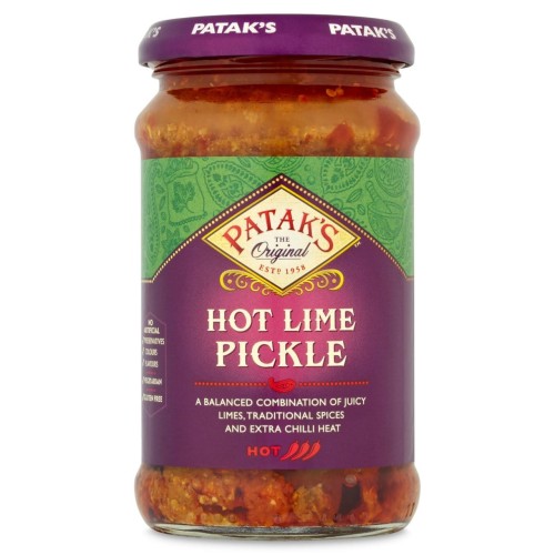 Przejdź do produktu Patak's Hot Lime Pickle 283g