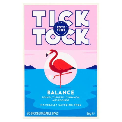 Przejdź do produktu Tick Tock Balance - Fennel, Cinnamon, Turmeric, Rooibos 20 per pack