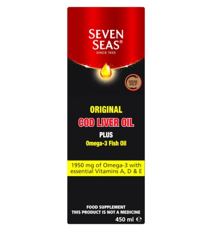 Seven Seas Original Cod Liver Oil Plus Omega-3 Fish Oil 450ml.png
