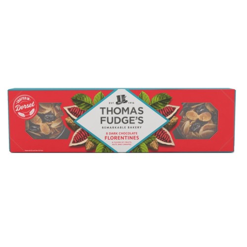 Przejdź do produktu Fudge's Dark Chocolate Florentines 8 per pack