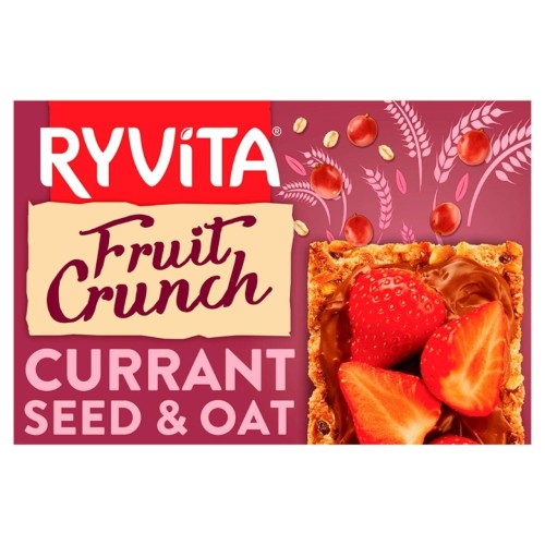 Przejdź do produktu Ryvita Fruit Crunch Currant Seed & Oat Crispbread 200g