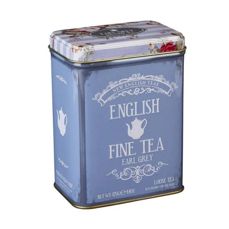 New English Teas Floral Tin Loose Leaf Earl Grey Tea 125g.jpg