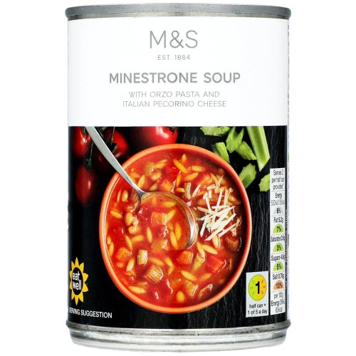 Przejdź do produktu Marks & Spencer Minestrone Soup 400g