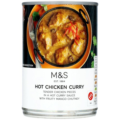 Przejdź do produktu Marks & Spencer Hot Chicken Curry 400g