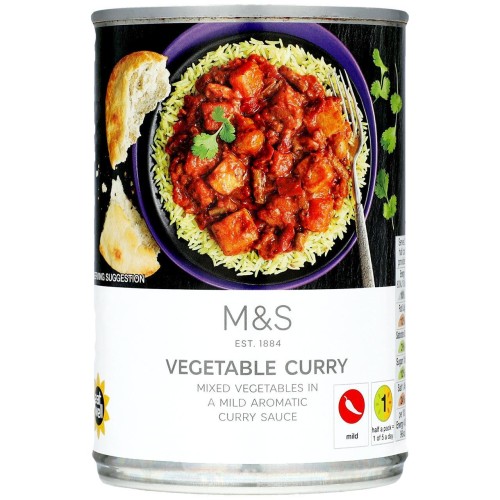 Przejdź do produktu Marks & Spencer Vegetable Tikka Curry 400g