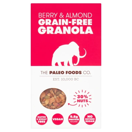 The Paleo Foods Co Berry &amp; Almond Grain-Free Granola 285g.jpg