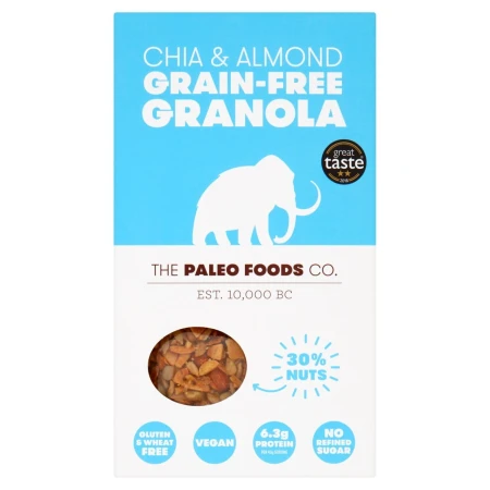The Paleo Foods Co Almond &amp; Chia Grain-Free Granola 285g.jpg