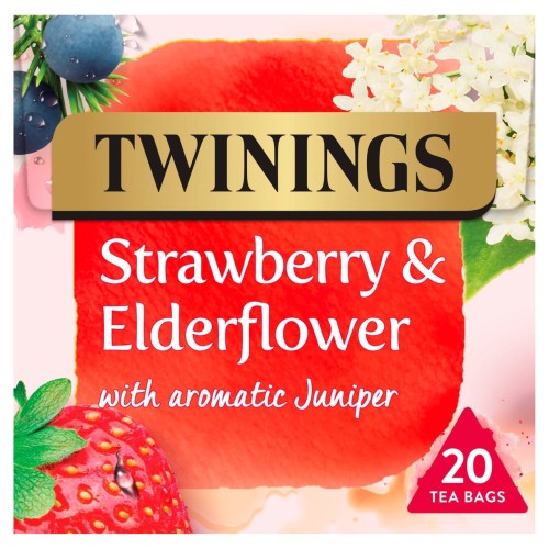 Przejdź do produktu Twinings Strawberry & Elderflower  with Juniper  20 Tea Bags