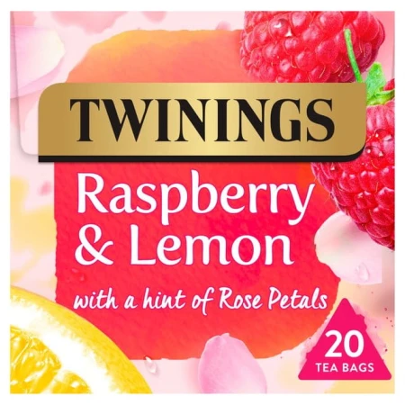 Twinings Raspberry &amp; Lemon Tea, 20 Tea Bags 20 per pack.jpg